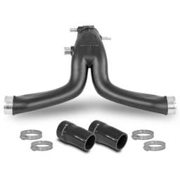 Wagner Tuning 001100006-KIT.991.1.OEM Wagner Tuning Porsche 991 Turbo (w/OEM Intercooler) Y-Charge Pipe Kit