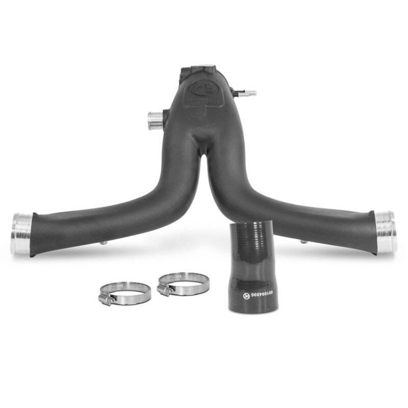 Wagner Tuning 001100006-KIT.991.2.OEM Wagner Tuning Porsche 991 Turbo (w/OEM Intercooler) Y-Charge Pipe Kit
