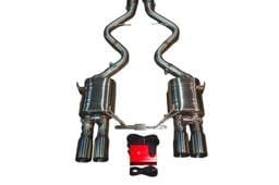 Valvetronic Designs BMW E90,E92 M3 4.0L Axleback T304 Stainless Steel Burnt 3.5" Outlet Tips BMW.E9X.M3.AXL.BR.BRT