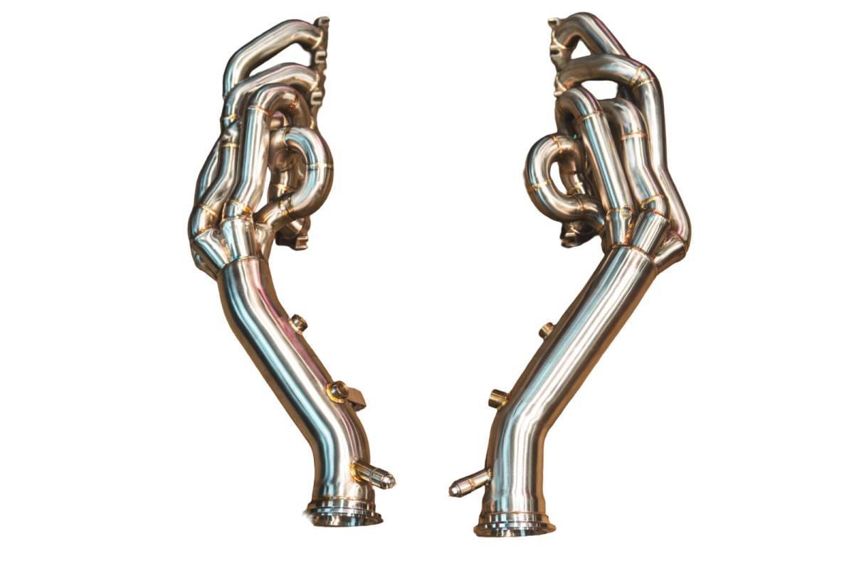 Valvetronic Designs Audi/Lamborghini 5.2 L Free Flow Exhaust Headers AUD.LAM.V10.FFH.EVO.2.BR 2022+ AUD.LAM.V10.FFH.EVO.2.BR