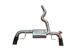 Valvetronic Designs BMW G20, 330i,430i 2.0L Axleback, T304 Stainless Steel, Black 3.5" Outlet Tips BMW.G20.330i.AXL.BR.BLK