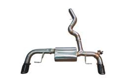 Valvetronic Designs BMW G20, 330i,430i 2.0L Axleback, T304 Stainless Steel, Forged Carbon 3.5" Outlet Tips BMW.G20.330i.AXL.BR.FC