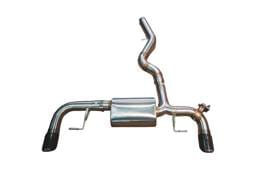 Valvetronic Designs BMW G20, 330i,430i 2.0L Axleback, T304 Stainless Steel, Carbon Fiber 4.0" Outlet Tips BMW.G20.330i.AXL.BR.RC