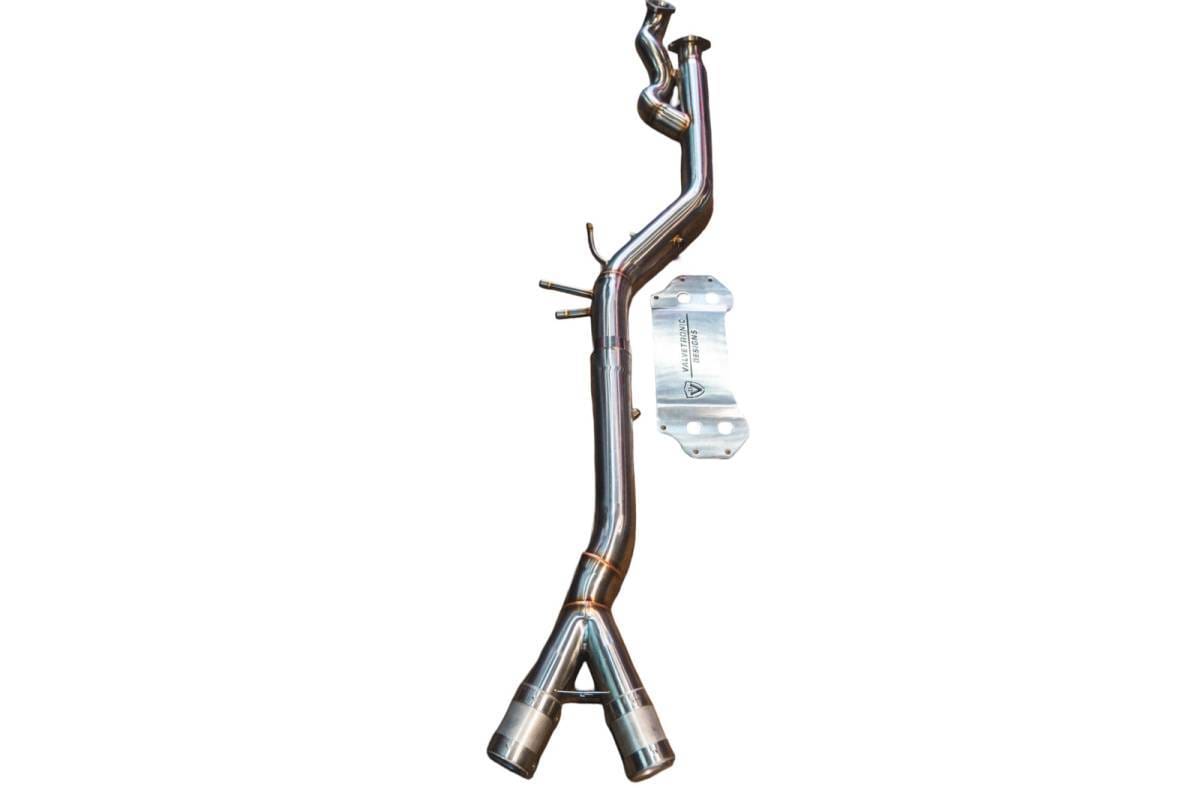 Valvetronic Designs BMW G87, M2 3.0L Midepipe, T304 Stainless Steel, 2022-2025 BMW.G87.M2.MP.BR