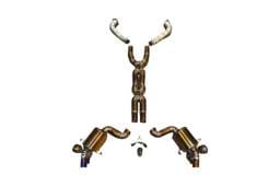 Valvetronic Designs Ferrari California T, 3.9L Full Exhaust System, Grade 5 Titanium, Titanium Bespoke OEM Style Valvetronic Tips FER.CALI.43.VSES.FF.TI
