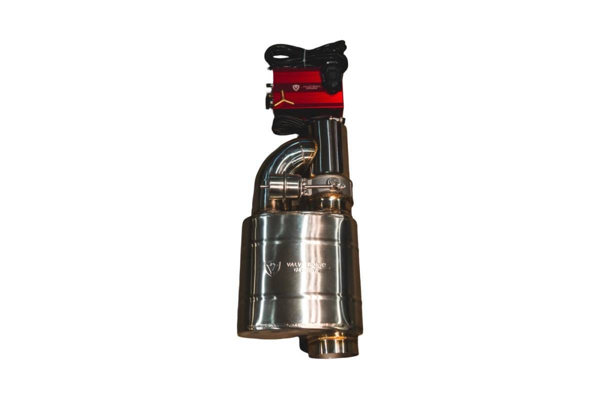Valvetronic Designs Universal Muffler Kit, Single Inlet Single Outlet, 89MM 3.5" 1 Muffler UVM.89MM.X1
