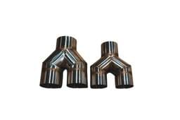 Valvetronic Designs Y Pipe Ehaust Adapter, 2.5" VTD.YPIPE.63MM