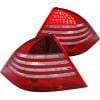 ANZO 2000-2005 Mercedes Benz S Class W220 LED Taillights Red/Clear thumbnail 3