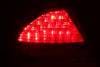 ANZO 2000-2005 Mercedes Benz S Class W220 LED Taillights Red/Clear thumbnail 4