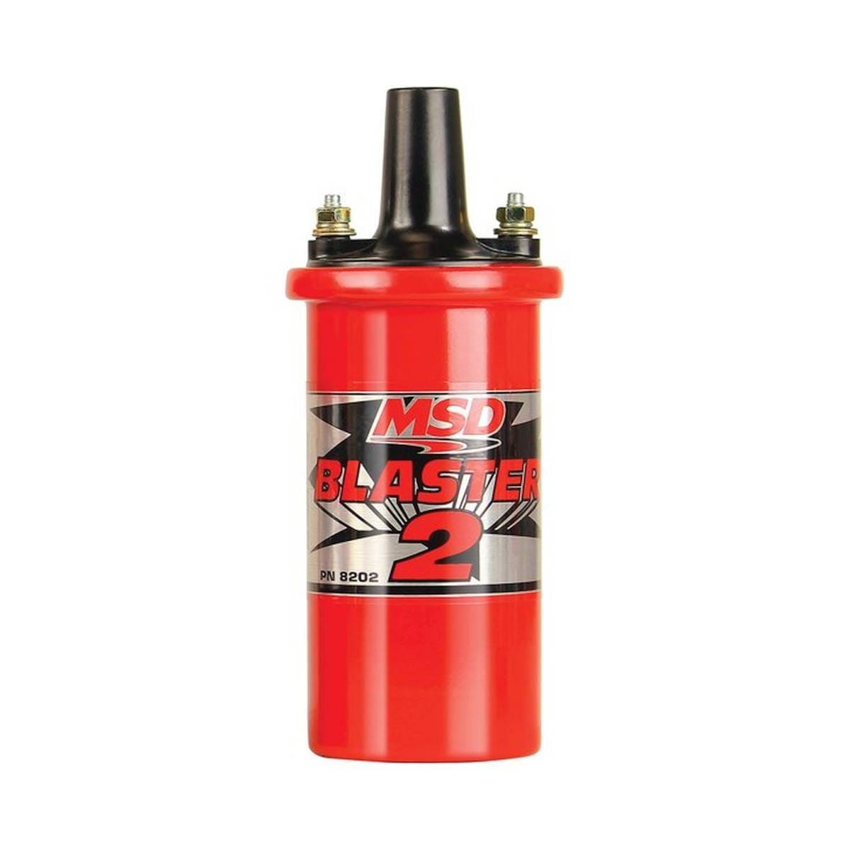 BCCX 8202 MSD Ignition Coil - Blaster 2 - Red