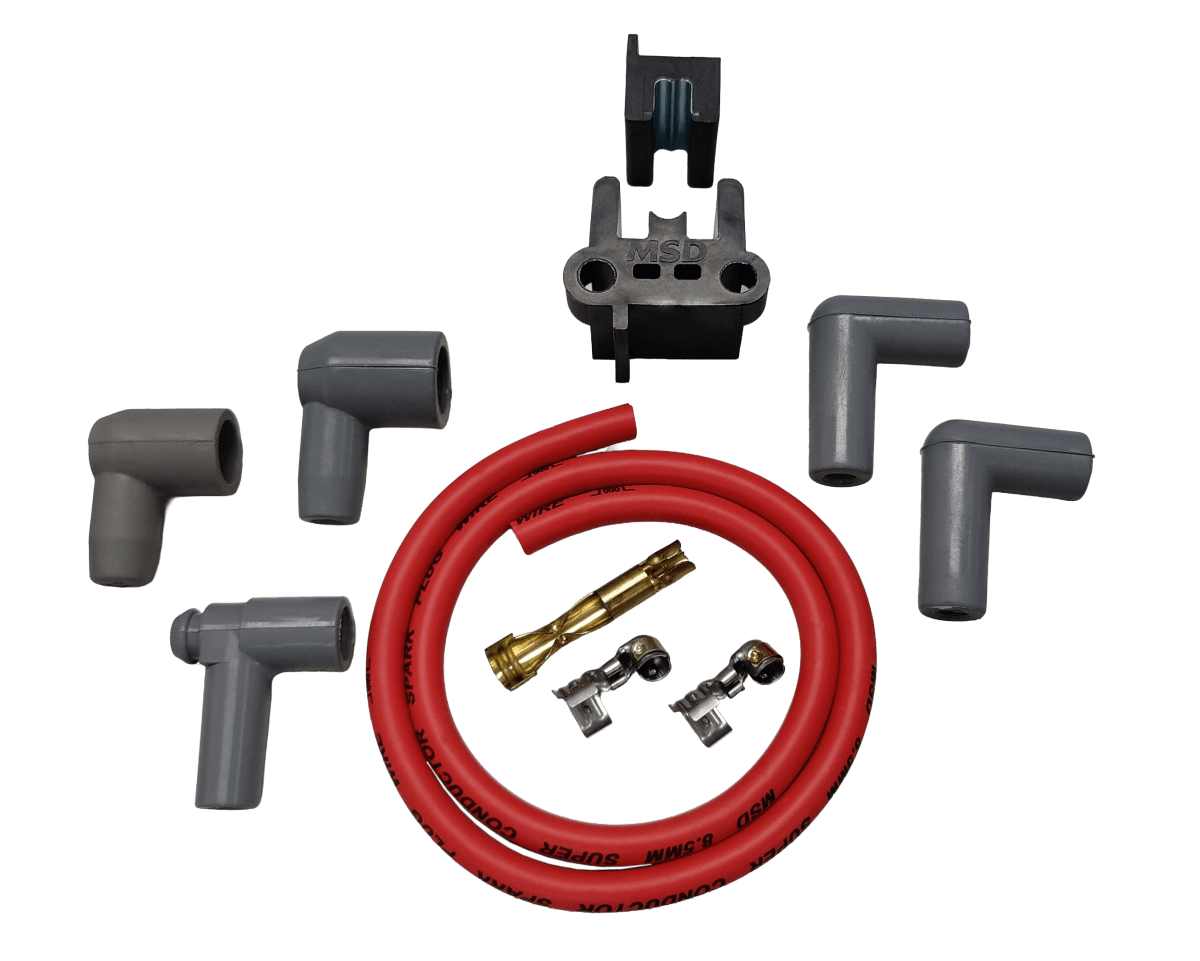 BCCX 84079 Universal Coil Wire 8.5mm Super Conductor - Red - 24in - Universal HEI