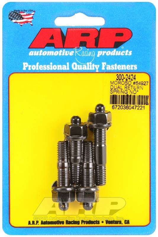 ARP 200-8657 ARP 1/2-13 black coarse hex nut kit