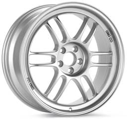 Enkei 476-880-4445SP Enkei Kojin 18x8 45mm Offset 5x112 Bolt Pattern 72.6mm Bore Dia Matte Silver Wheel