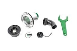 Prothane 19-901-BL Prothane Universal Shock Bushings - Stem Type - Large Nipple - Black