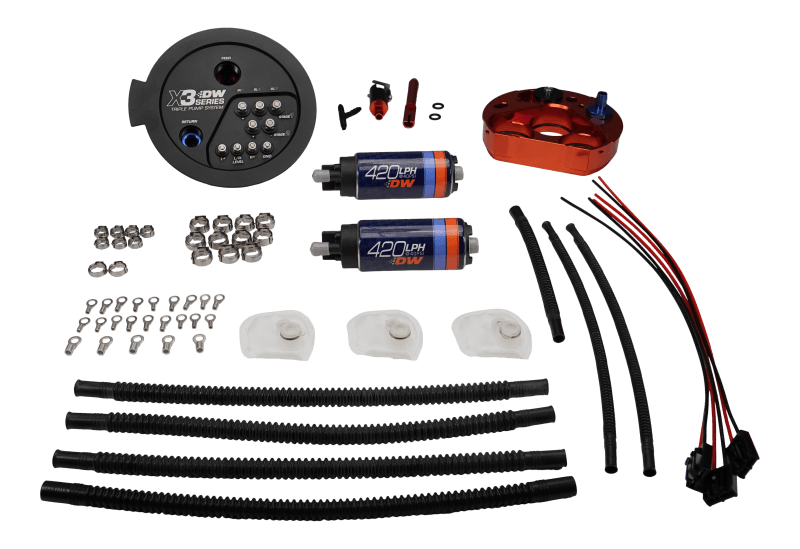 DeatschWerks 9-422-7080 DeatschWerks 20-24 A90/91 Toyota Supra/G8X BMW M3/M4 Fuel Pump Module w/Dual DW420s
