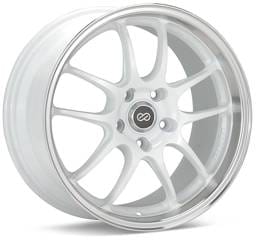 Enkei 460-790-6535WM Enkei PF01 17x9 5x114.3 35mm Offset 75mm Hub Bore - White Machined