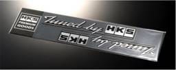 HKS 51003-AK117 HKS HKS STICKER tuned by BLACK 2pcs