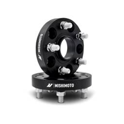 Mishimoto MMWS-013-250BK Mishimoto Wheel Spacers - 5x120 - 64.1 CB - M14 x1.5 - 25mm - BK - Fits 2020 Tesla S
