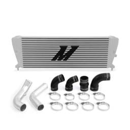 Mishimoto MMINT-RGR-11KSLP Mishimoto Ford Ranger 3.2L Diesel Intercooler Kit 2011+ Silver w/ Polished Pipes