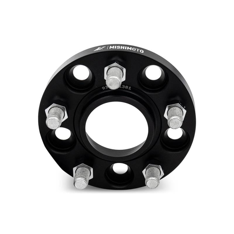 Mishimoto MMWS-012-200BK Mishimoto Mishimoto Wheel Spacers 5x114.3 64.1 CB M14x1.5 20mm BK - Fits 2017-2023 Tesla 3, Y thumbnail 3