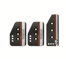 SPARCO 037879OP01 Sparco Pedal Set Settanta Short Black
