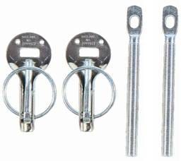 SPARCO 01606S Sparco Hood Pin Silver