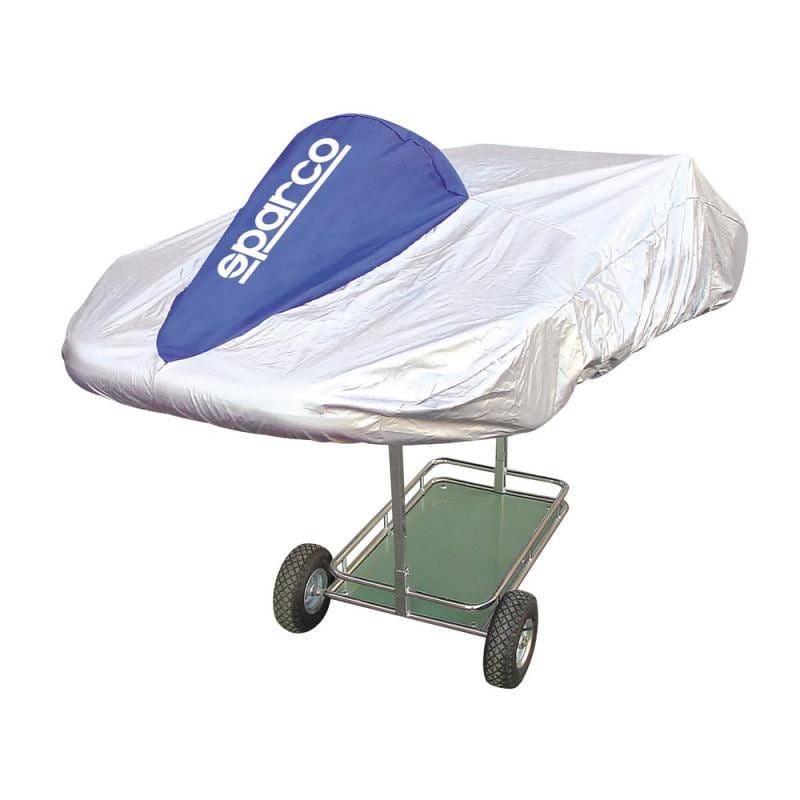 SPARCO 02712A Sparco Kart Cover Silver/Blue