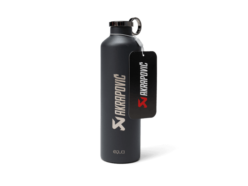 Akrapovic 802298 Akrapovic Stainless Steel Thermo Bottle x Equa - Dark Grey