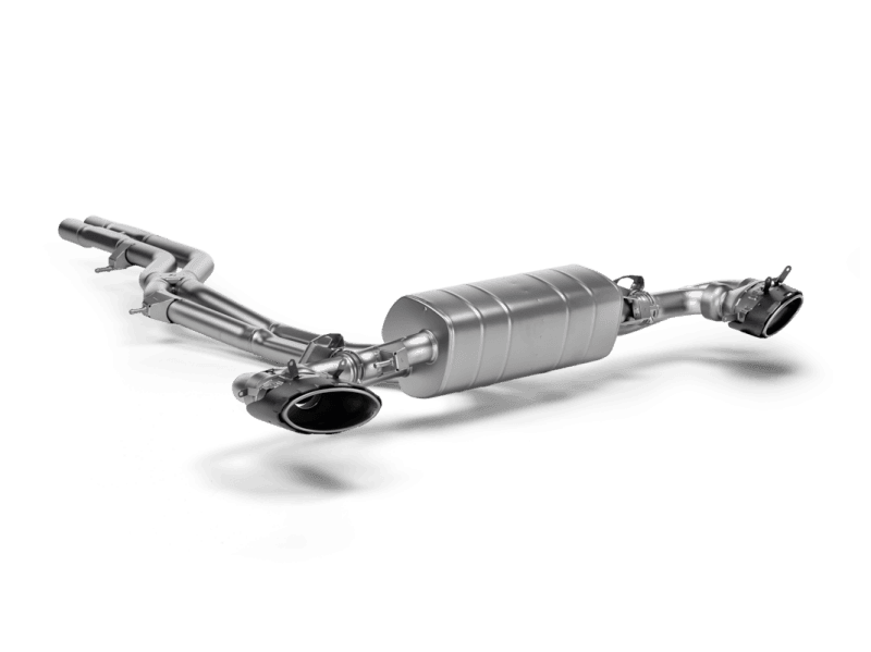 Akrapovic CO-AU/T/5 Akrapovic 2025 Audi RSQ8 Evolution Race Line Link Pipe Set (Titanium) - Fits 2025 Audi RS Q8