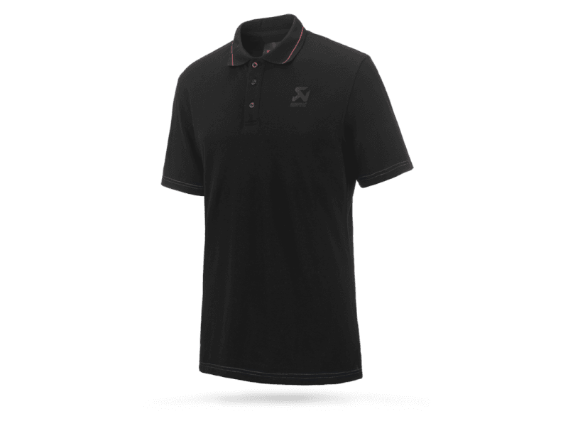 Akrapovic 802130 Akrapovic Corpo Polo Black Mens - XS