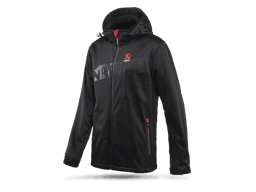 Akrapovic 802085 Akrapovic Mens Corpo Softshell Jacket Black - 2XL