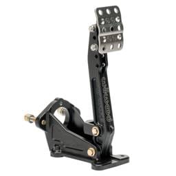 Wilwood 340-17698 Wilwood Adjustable Ratio Tandem Master Cylinder Brake Pedal Assembly w/ 5.25:1 - 6.00:1 Ratio