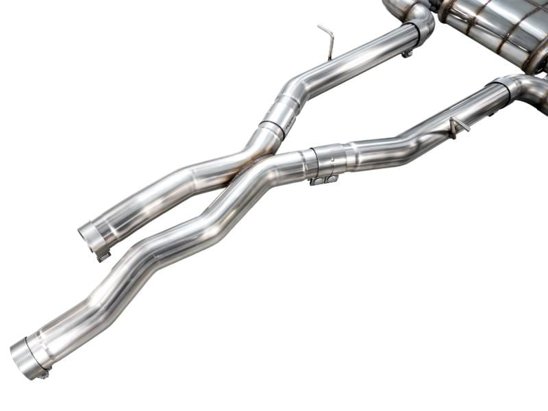 AWE Tuning 3820-11301 AWE Tuning BMW F97 X3 M Non-Resonated Performance Mid Pipe thumbnail 3