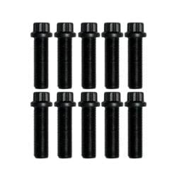 Wilwood 230-15369 Wilwood Bolt Kit - 1/2-20x1.75 L - 10 Pack (Black)