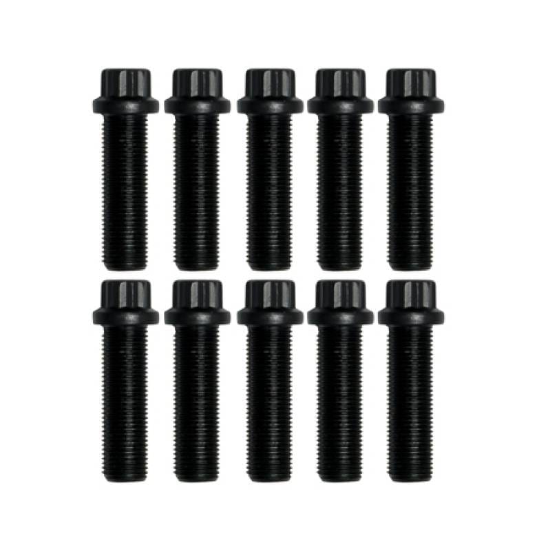 Wilwood 230-15369 Wilwood Bolt Kit - 1/2-20x1.75 L - 10 Pack (Black)