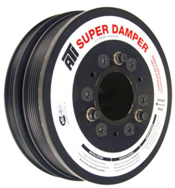 ATI ATI918643 ATI Damper - 7.48in - Alum - 8 & 4 Grv - LS7 w/LS1/LS2 F/V Body - Accessory & A/C Spacing - 3 Ring