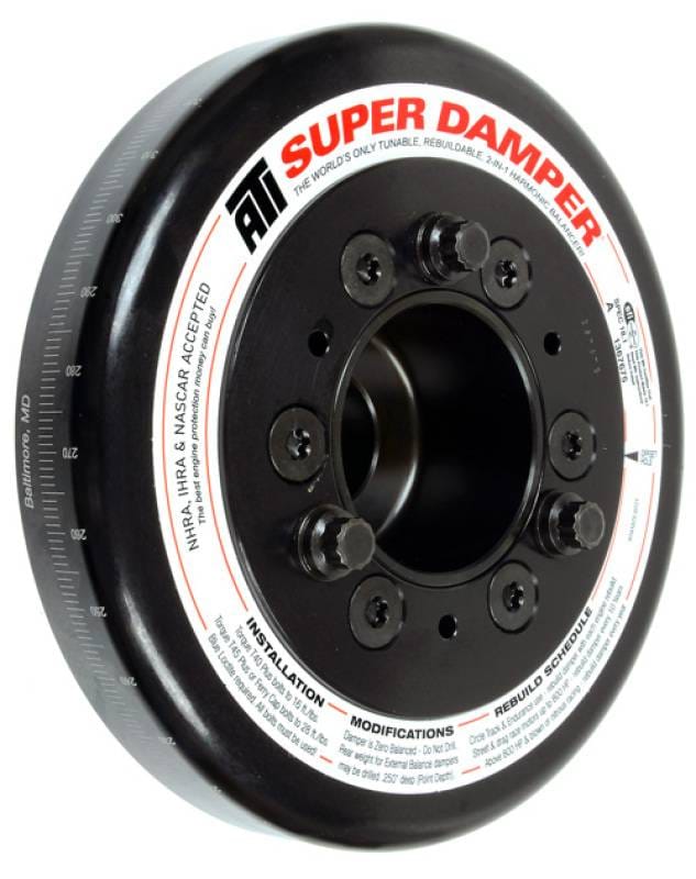 ATI ATI918466 ATI Damper - 7.074in - Alum - 7 Grv - Toyota 1Gr-Fe - 10 Percent UD Pulley - 1Pc