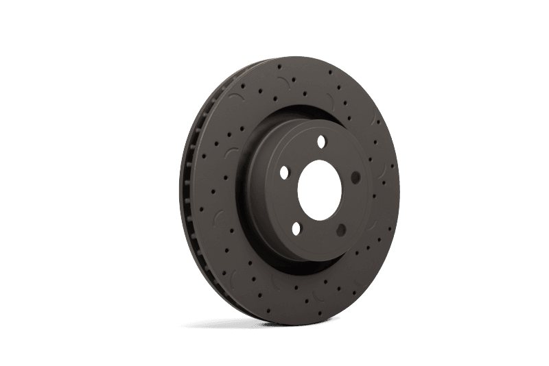 Hawk Performance kHTC4054 Hawk Talon 2005 Ford Five Hundred Drilled and Slotted Front Brake Rotor Set thumbnail 4