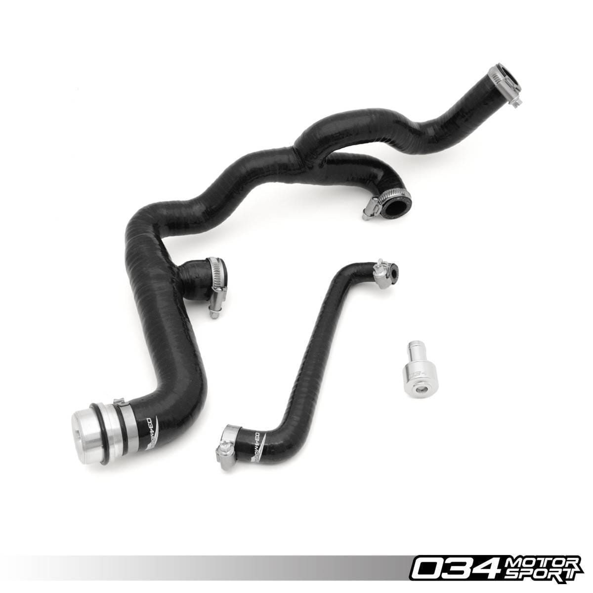 034Motorsport BREATHER HOSE KIT for MKIV VW & 8N/8L AUDI 1.8T AWD/ATC, REINFORCED SILICONE 034-101-3005