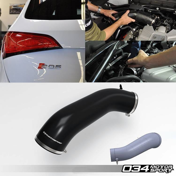 034Motorsport Silicone High Flow Throttle Body Inlet Hose for Audi Q5/SQ5 3.0 TFSI 034-112-6017 thumbnail 2
