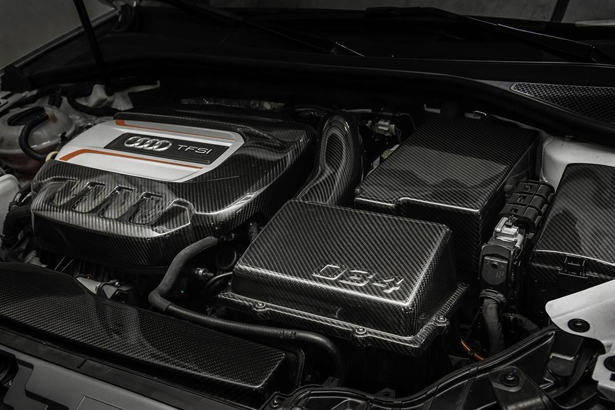 034Motosport Carbon Fiber Engine Cover for Audi 8V S3 & 8S TTS 034-1ZZ-0003 thumbnail 5