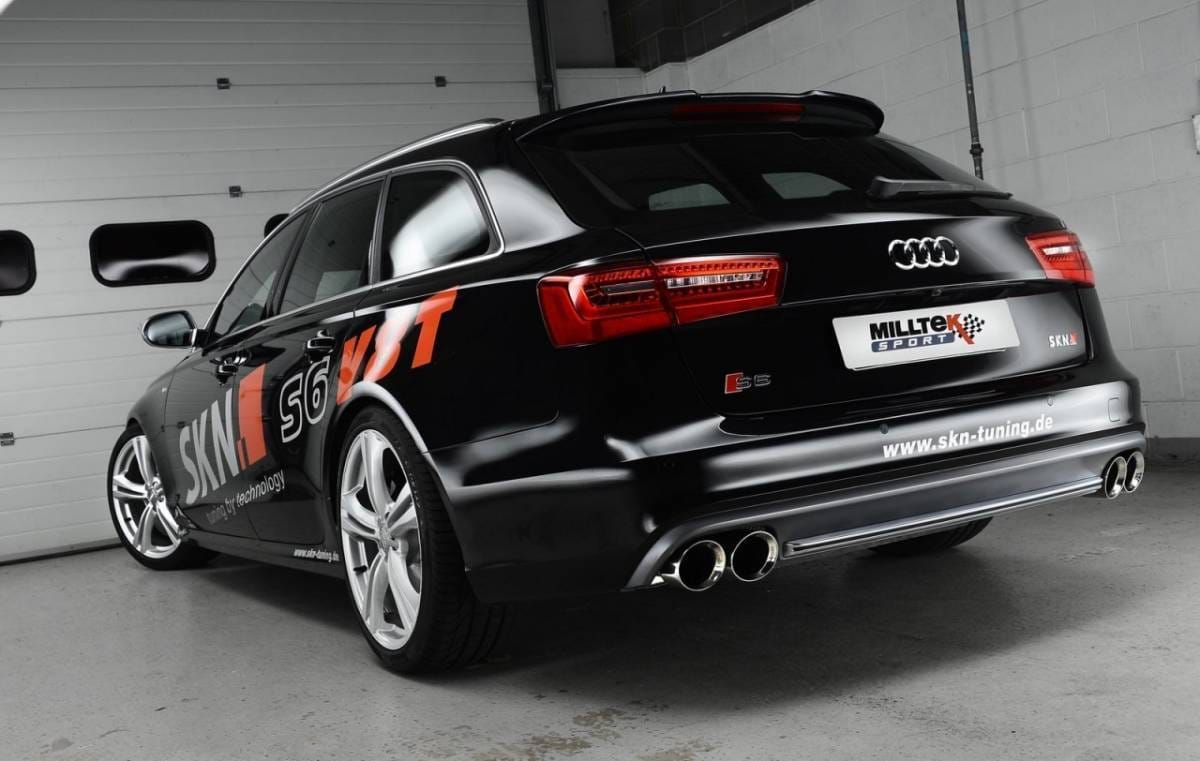 Milltek Non-Resonated Valvesonic Catback, Polished Tips for Audi S6/S7 4.0T SSXAU443 thumbnail 2