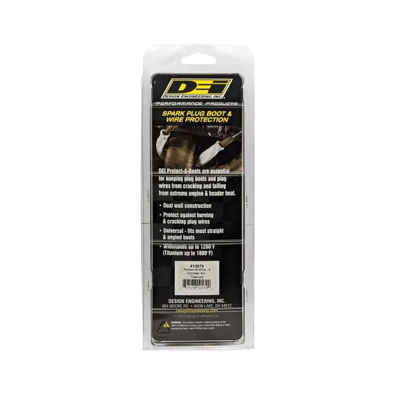 DEI 10579 DEI Protect-A-Wire 4 Cylinder Kit - Titanium thumbnail 10