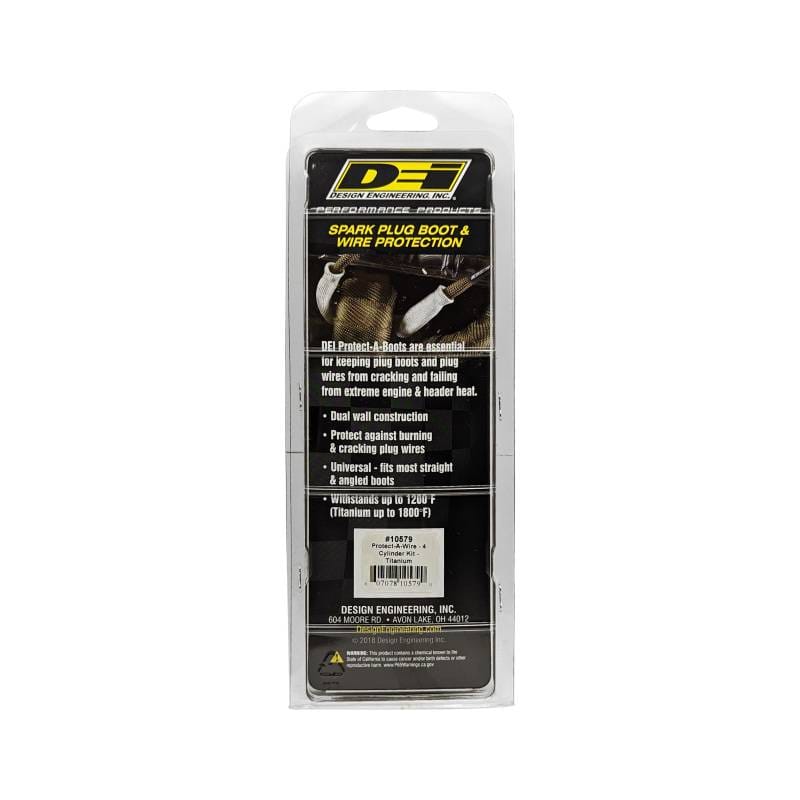 DEI 10579 DEI Protect-A-Wire 4 Cylinder Kit - Titanium thumbnail 14