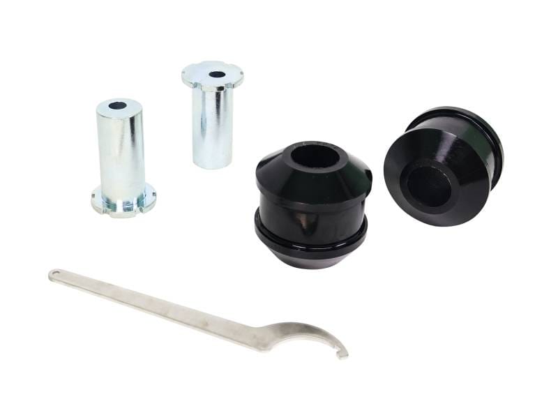 Whiteline KCA430 Whiteline 05+ BMW 1 Series/3/05-10/11 3 Series Fr Radius/Strut Rod-to Chassis Bushing (+/- 0.5 Deg) thumbnail 2