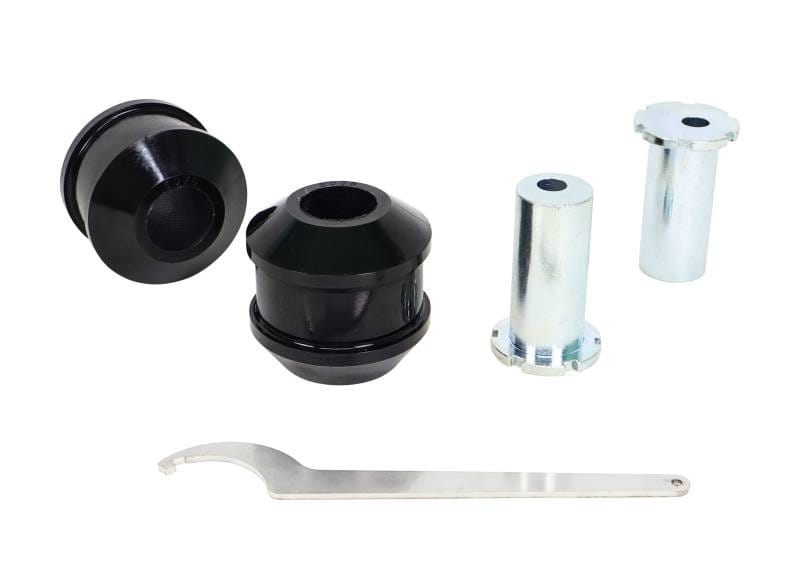 Whiteline KCA430 Whiteline 05+ BMW 1 Series/3/05-10/11 3 Series Fr Radius/Strut Rod-to Chassis Bushing (+/- 0.5 Deg) thumbnail 9