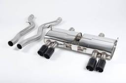 Milltek Cat-back Exhaust System with Cerakote Black Tips for BMW E9X M3 4.0 V8 SSXBM941