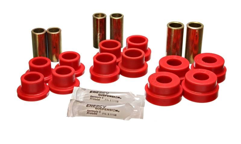 Energy Suspension 12.3101R Energy Suspension 64-75 BMW 2002 Red Front Control Arm Bushing Set - Fits 1966-1975 BMW 2002tii, 2002ti, 2002 thumbnail 6