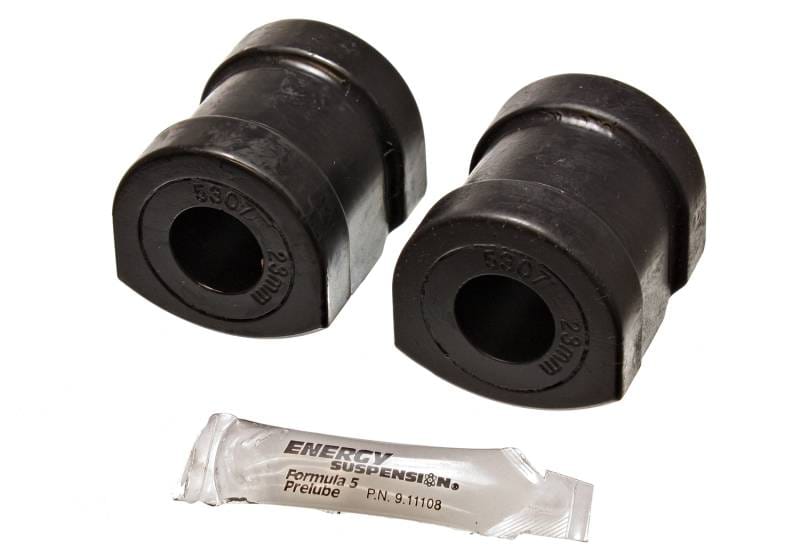 Energy Suspension 12.5101G Energy Suspension 92-99 BMW 318I/325i/328I Black 23mm Front Sway Bar Frame Bushings - Fits 1989-2002 BMW Z3, 535i, 540i thumbnail 6