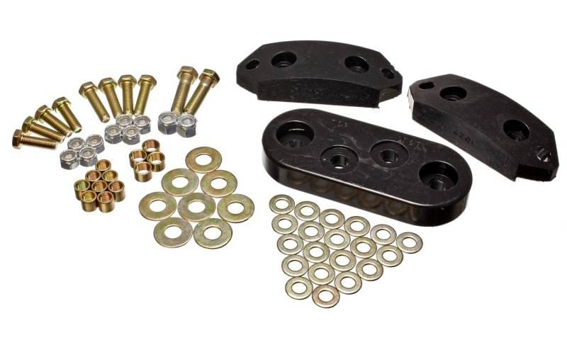 Energy Suspension 15.1101G Energy Suspension 61-73 VW Beetle/70-73 Super Beetle Black Motor and Trans Mount Bushings (Inc H/W) - Fits 1961-1973 Volkswagen Beetle thumbnail 6